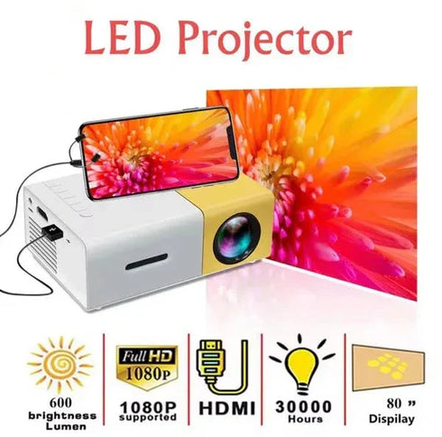 LED Portable Mini Projector - pikzystore.com