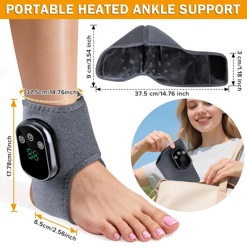 Ankle Massager & Cordless Ankle Heating Pad