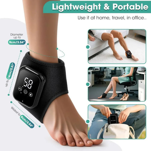 Ankle Massager & Cordless Ankle Heating Pad