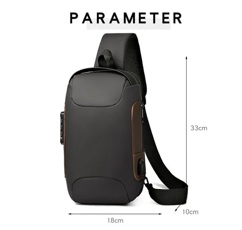 New Crossbody Anti-theft Sling Bag - pikzystore.com