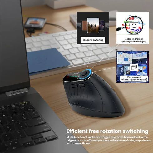 Smart Vertical Ergonomic Mouse - Infinitemartpk.store