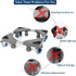 Adjustable Refrigerator / Washing Machine Stand with Wheels