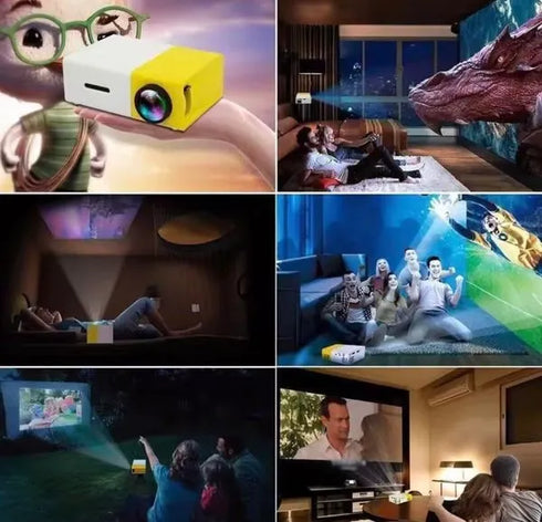 LED Portable Mini Projector - pikzystore.com