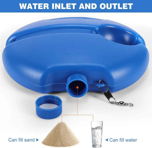 Cricket & Tennis Trainer Rebound Ball (Without Racket)