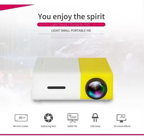 LED Portable Mini Projector - pikzystore.com