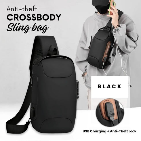 New Crossbody Anti-theft Sling Bag - pikzystore.com