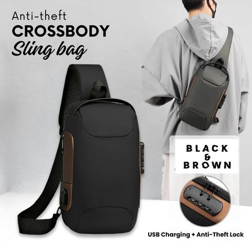 New Crossbody Anti-theft Sling Bag - pikzystore.com
