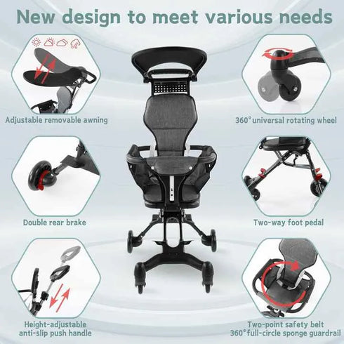 Foldable & Light Weight Baby Stroller - pikzystore.com