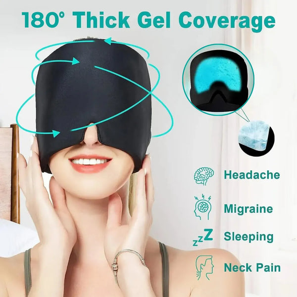 Headache & Migraine Relief Cap - pikzystore.com