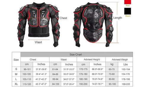 Body Armor Motocross Protection Jacket