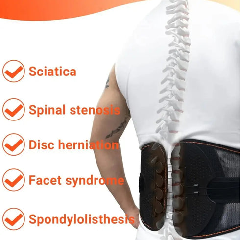 Adjustable Lumbar Support Belt - Infinitemartpk.store