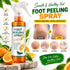 Foot Peeling Spray with Orange Oil Essence for Dead Skin Exfoliation