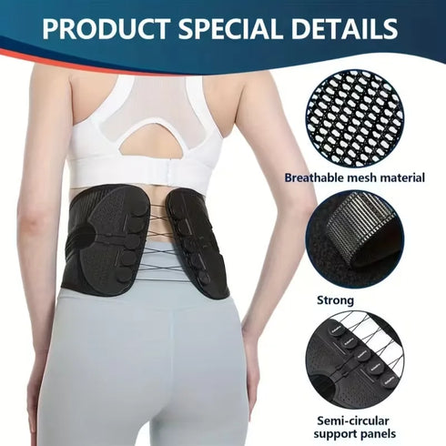 Adjustable Lumbar Support Belt - Infinitemartpk.store