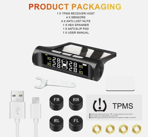 Car Tire Pressure Monitoring System - pikzystore.com