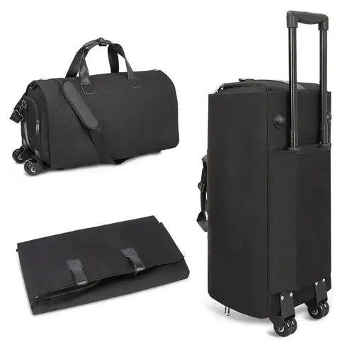 Convertible Duffle Garment Bag with Wheels - pikzystore.com