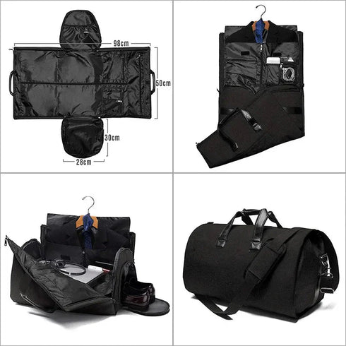 Convertible Duffle Garment Bag without Wheel - pikzystore.com