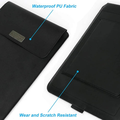 Laptop Sleeve Bag with Stand (Leather) - pikzystore.com