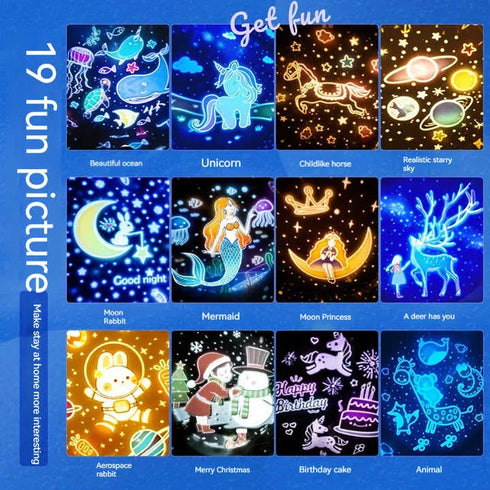 Magical LED Night Light Projector Lamp