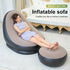 Inflatable Sofa with Footrest With Free Electric Inflator