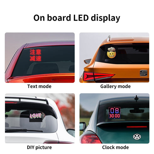 Full Color USB Bluetooth LED Display Board/Screen - pikzystore.com