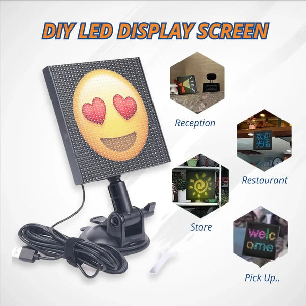 Full Color USB Bluetooth LED Display Board/Screen - pikzystore.com