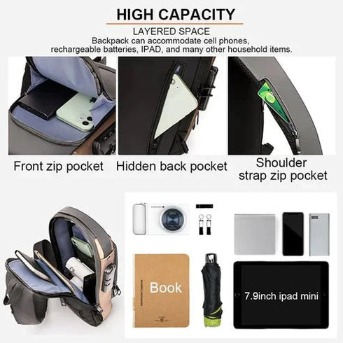 Multifunctional Chest Bag - pikzystore.com